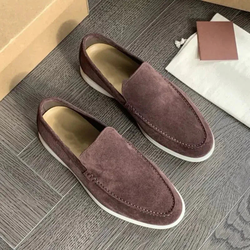 Elevana Suede Loafers