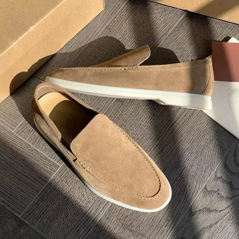 Elevana Suede Loafers